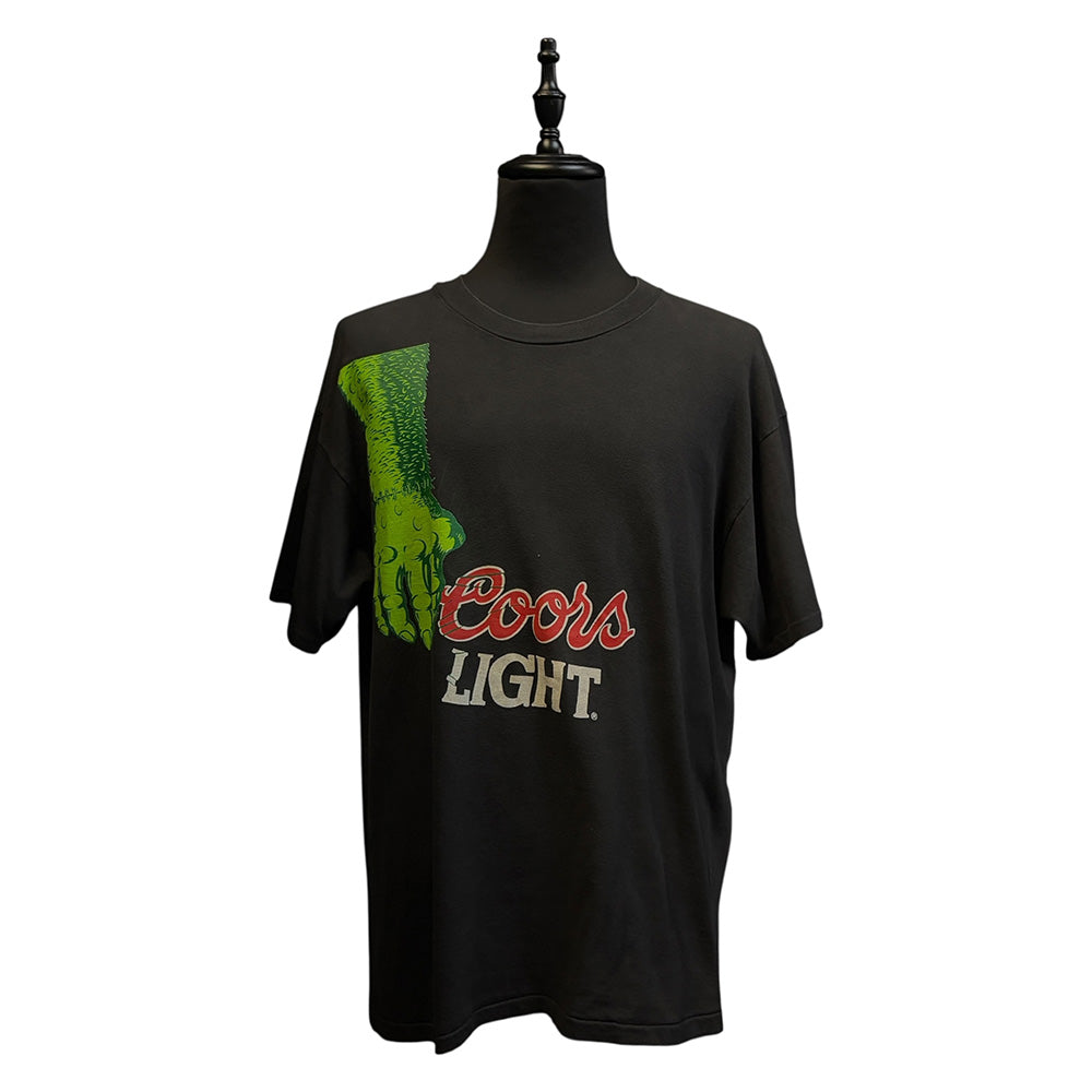 【Coors Light】クアーズライト 90's Vintage アドバTシャツ USA製 Hanesタグ XL