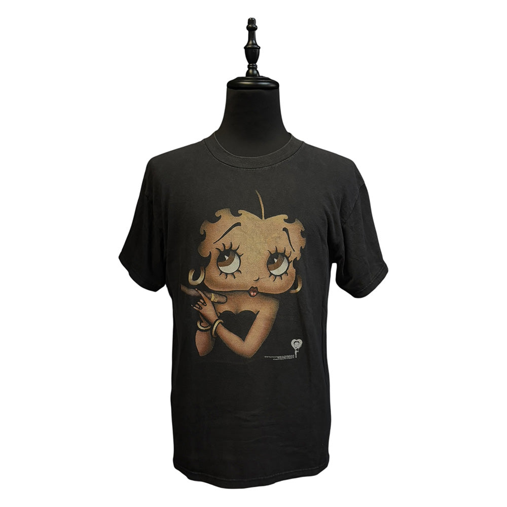 【BETTY BOOP】 ベティブープ 007 JamesBond  vintage Tシャツ L