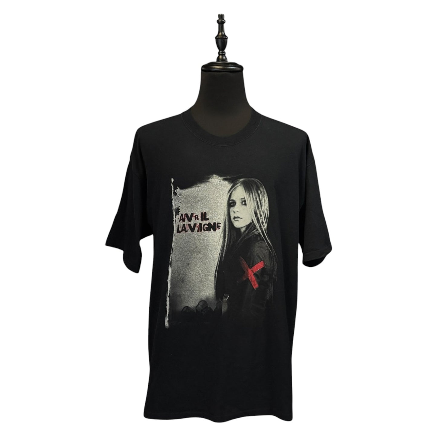 【AVRIL LAVIGNE】 アヴリルラヴィーン UNDER MY SKIN NORTH AMERICA TOUR 2004 Tシャツ XL