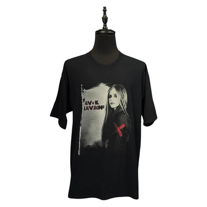 【AVRIL LAVIGNE】 アヴリルラヴィーン UNDER MY SKIN NORTH AMERICA TOUR 2004 Tシャツ XL
