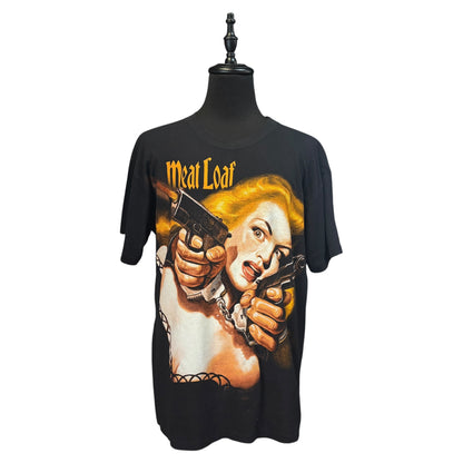 【MEAT LOAF】 ミートローフ WELCOME TO THE NEIGHBOURHOOD EUROPEAN TOUR 90s Vintage Tシャツ XL