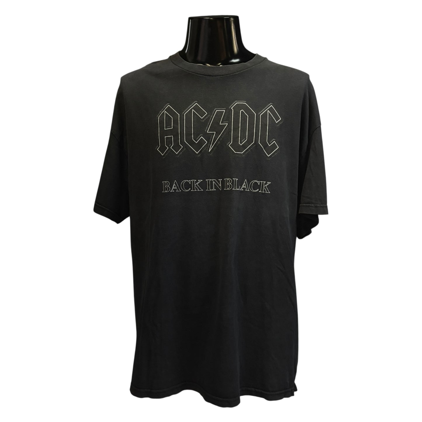 【AC/DC】エーシーディーシー "BACK IN BLACK" Tシャツ XL
