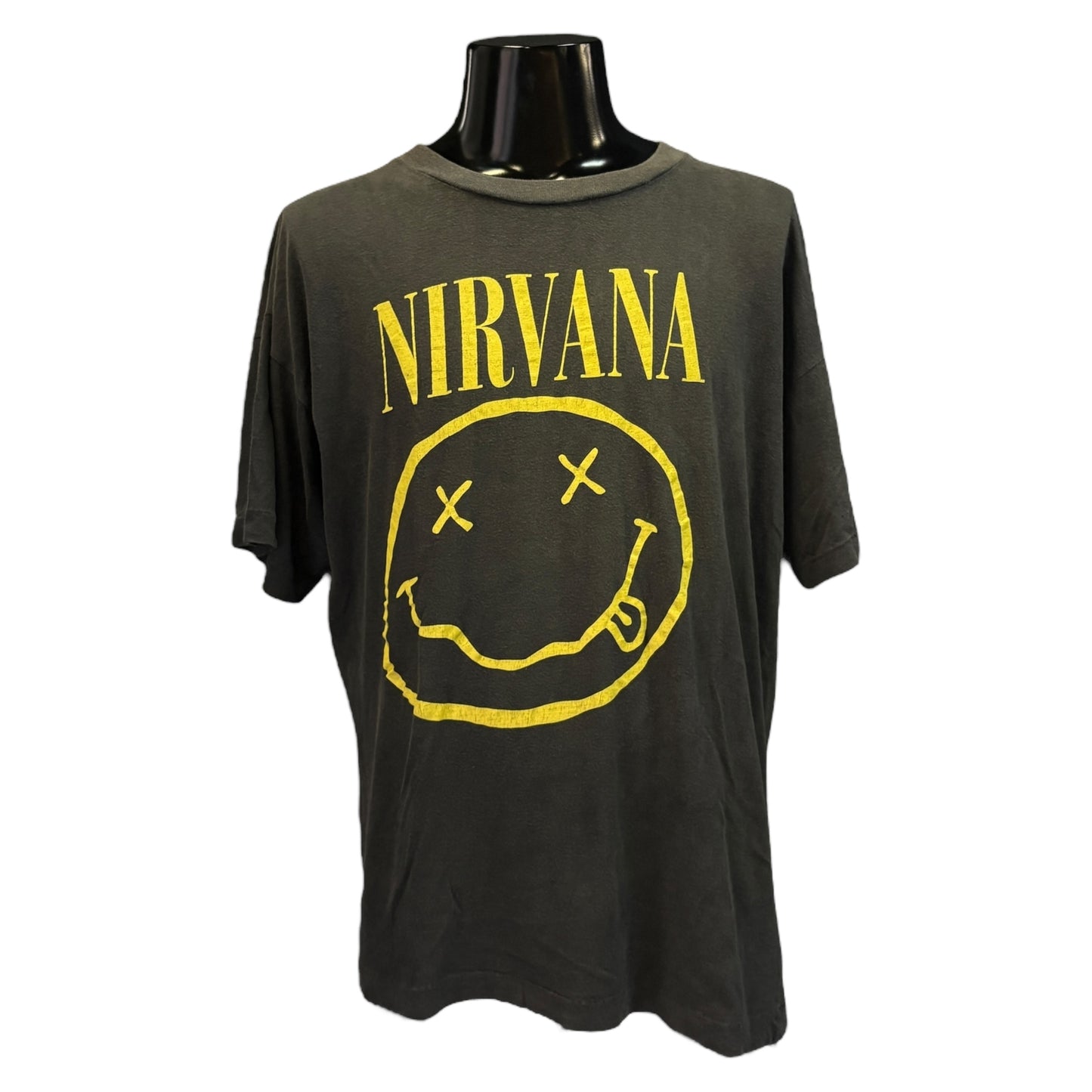 【NIRVANA】ニルヴァーナ SMILE スマイル ユーロ 90's Vintage  Tシャツ L