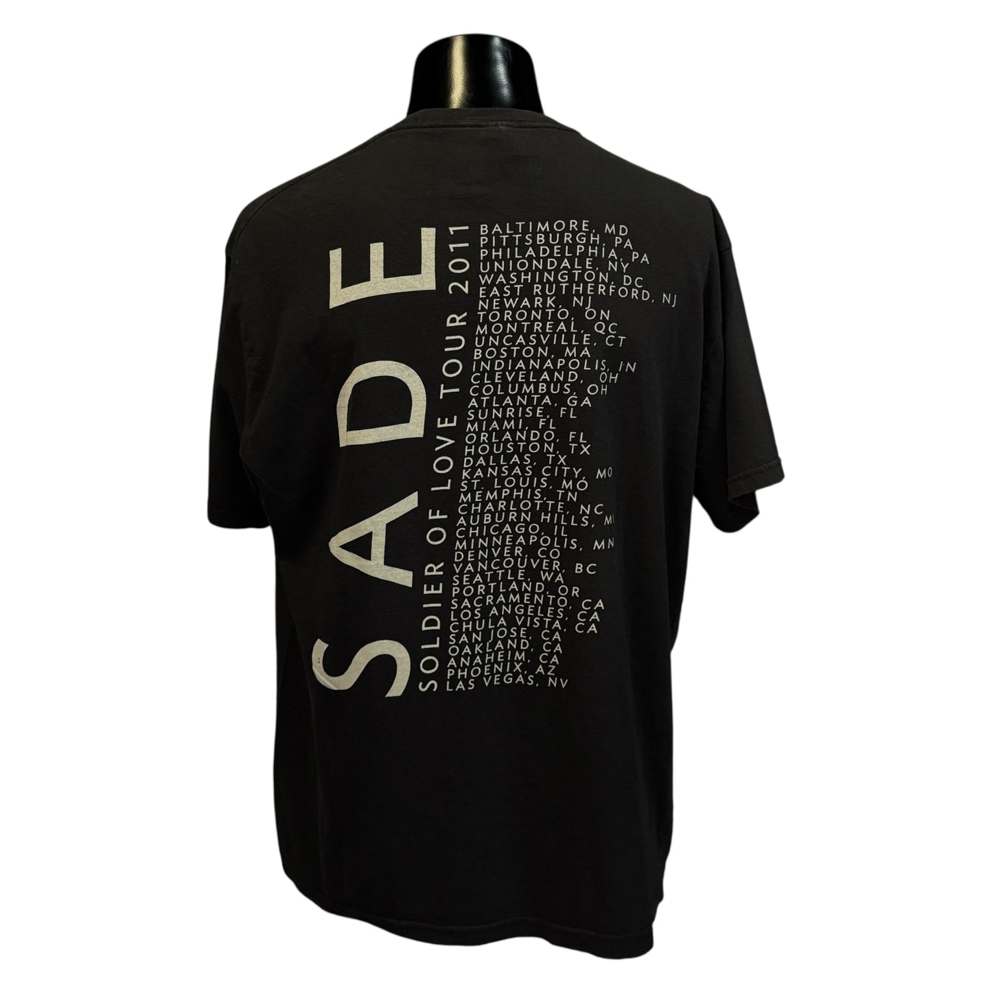 【SADE】シャーデー SOLDIER OF LOVE TOUR Tシャツ XL