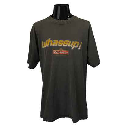 [BUDWEISER] Budweiser "Whassup!" Corporate T-Shirt, Size XL