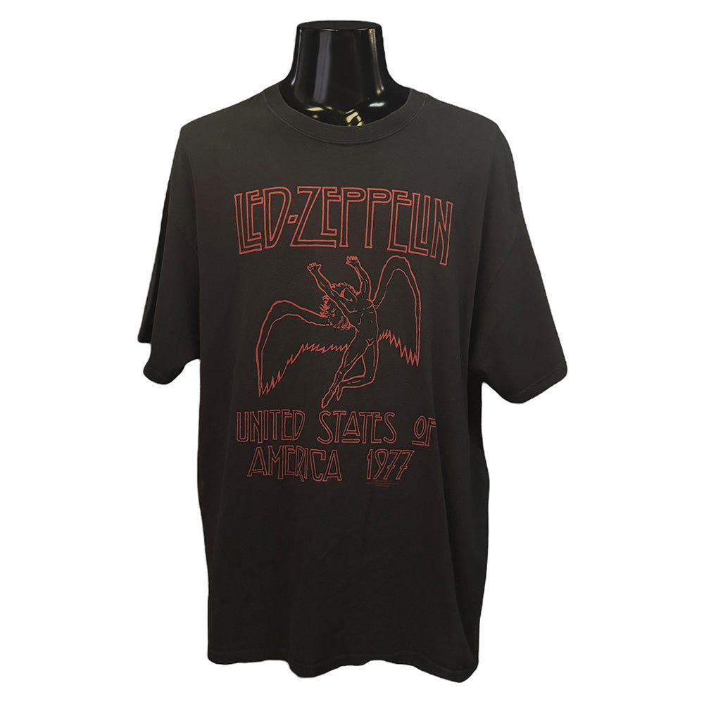 【LED ZEPPELIN】レッドツェッペリン 00s UNITED STATES OF AMERICA 1977 Tシャツ XL