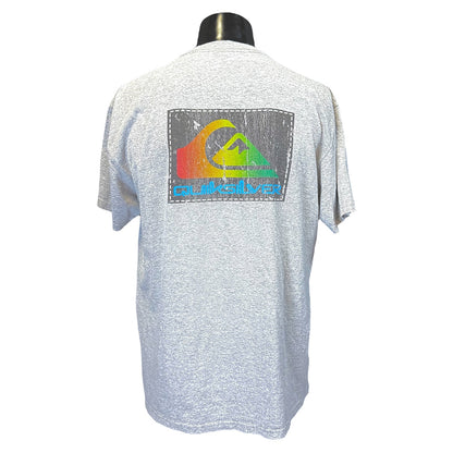 [QUIKSILVER] Quicksilver Logo Print T-shirt L