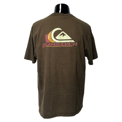 [QUIKSILVER] Quiksilver Brown T-shirt L