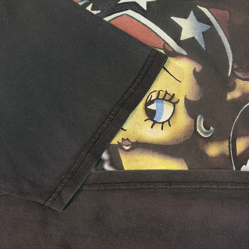 【BETTY BOOP】ベティブープ MOTORCYCLE Tシャツ L