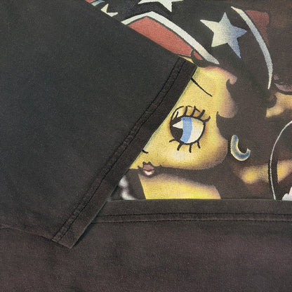 【BETTY BOOP】ベティブープ MOTORCYCLE Tシャツ L