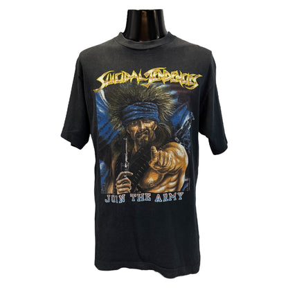 【SUICIDAL TENDENCIES】スイサイダルテンデンシーズ JOIN THE ARMY Vintage Tシャツ L