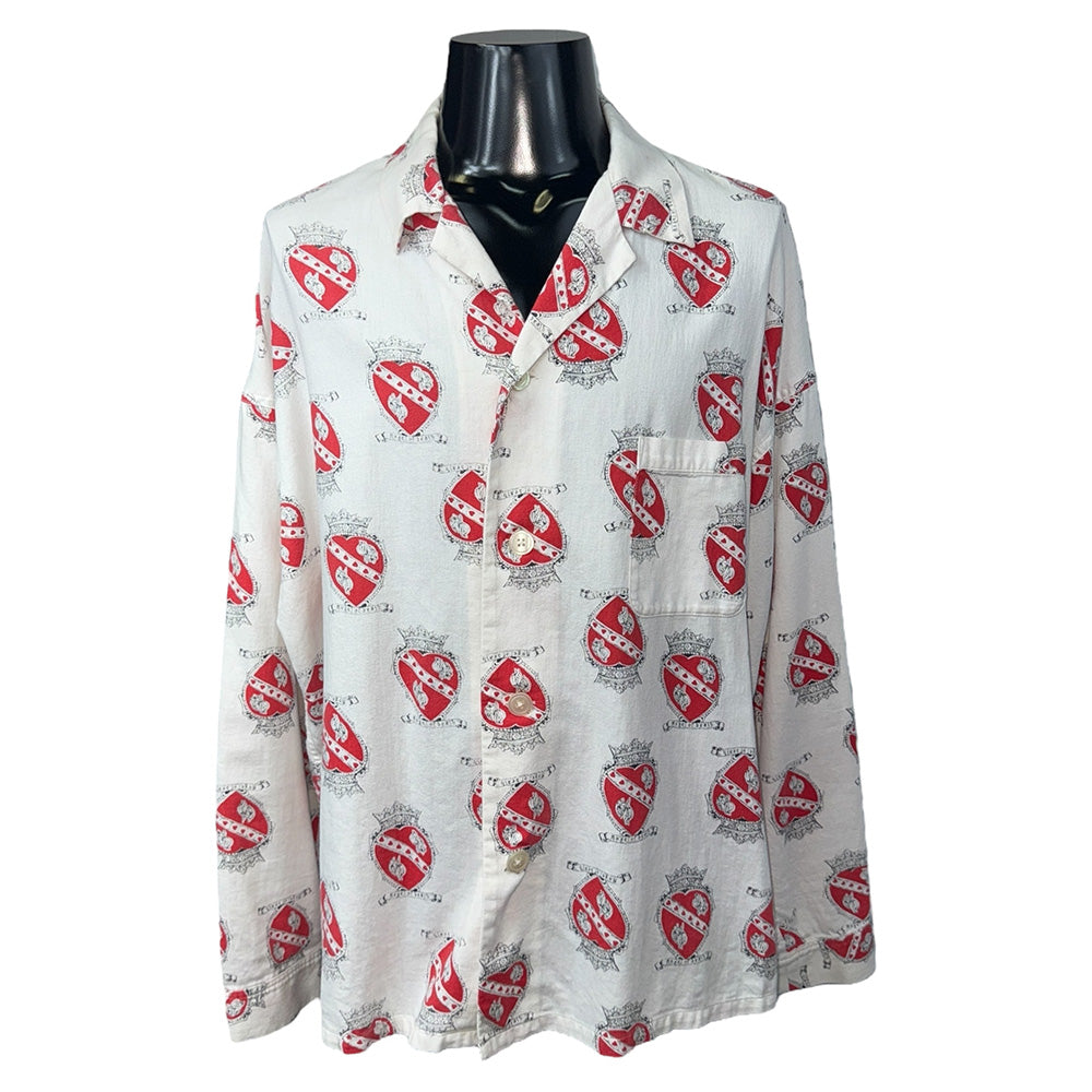 [SAINT MICHAEL] Saint Michael HEART PAJAMA SHIRT M