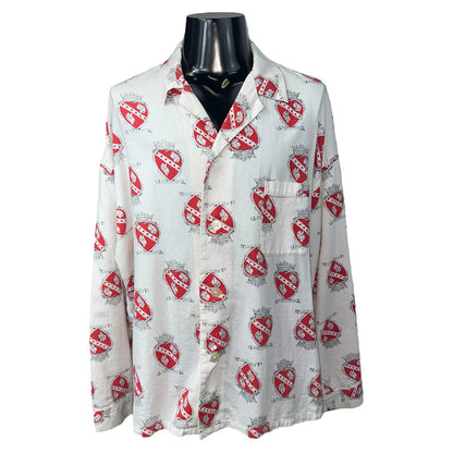 [SAINT MICHAEL] Saint Michael HEART PAJAMA SHIRT M
