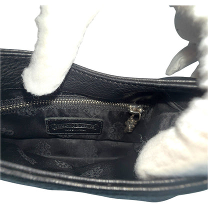 [CHROME HEARTS] Chrome Hearts VIV BAG Dagger Leather Shoulder Bag Black