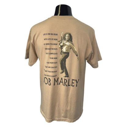 [BOB MARLEY] Bob Marley "WAKE UP AND LIVE" Vintage T-shirt, Size M