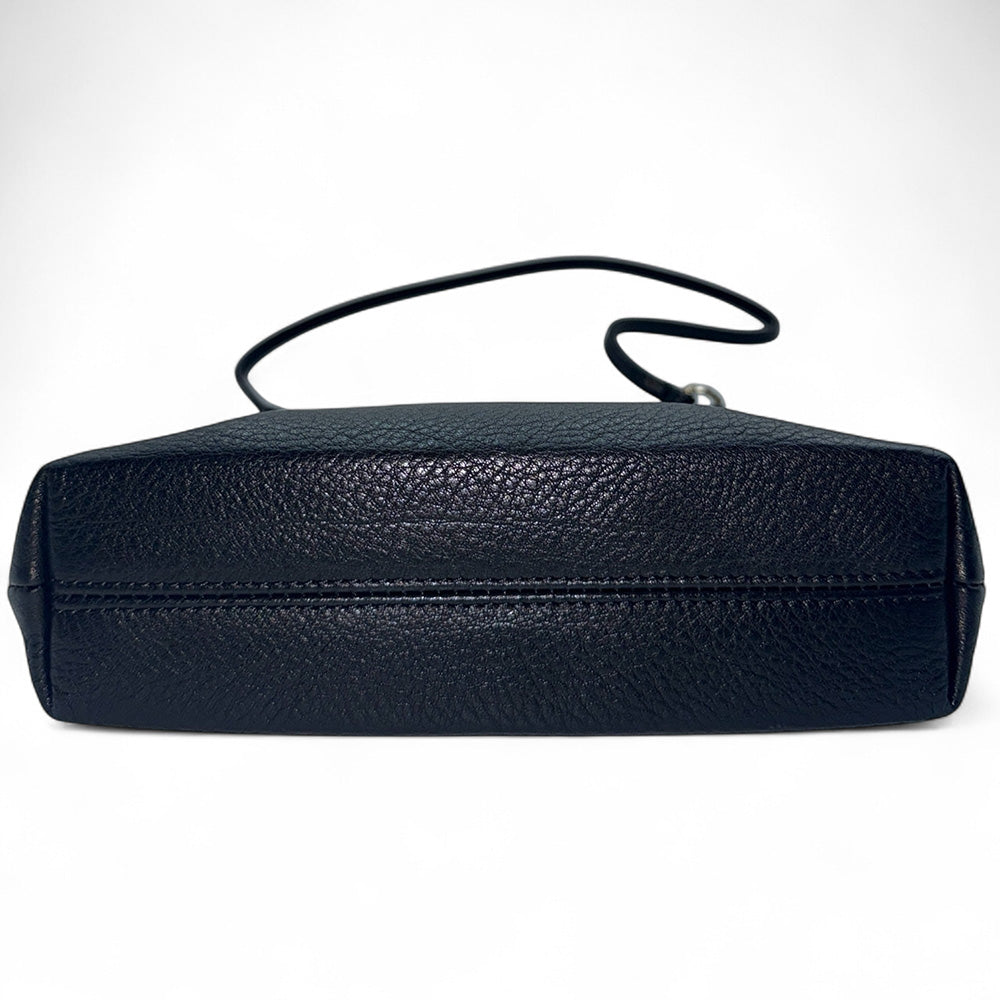 [CHROME HEARTS] Chrome Hearts VIV BAG Dagger Leather Shoulder Bag Black