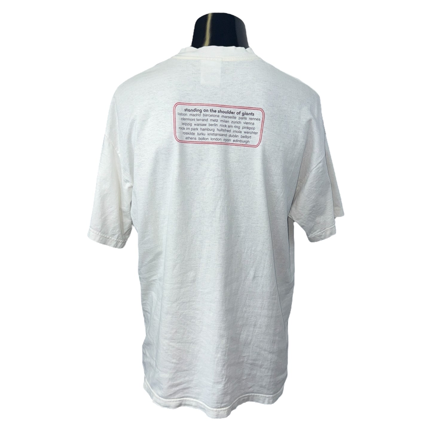 [OASIS] Oasis Standing on the Shoulder of Giants T-shirt L