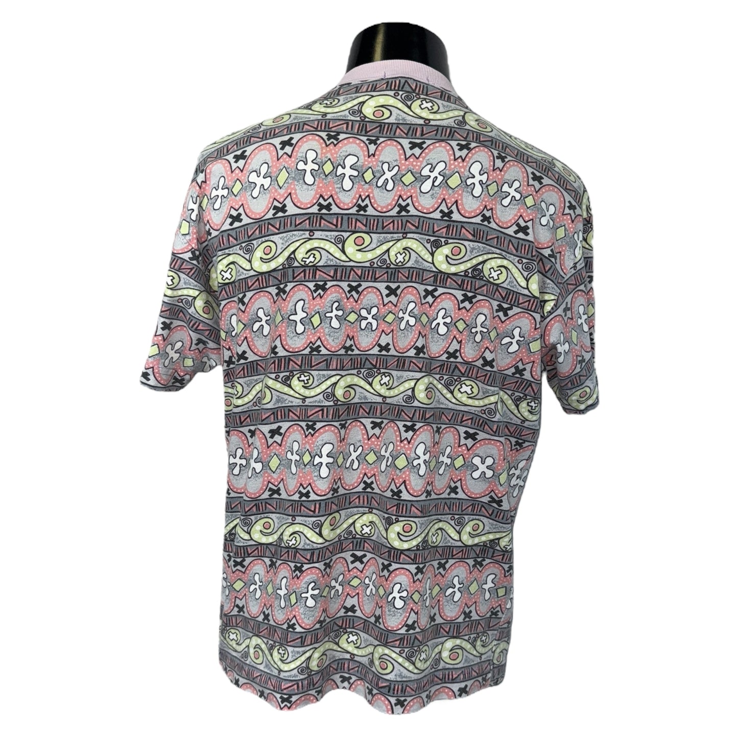 【STUSSY】ステューシー USA製 OLDSTUSSY 総柄 Tシャツ S