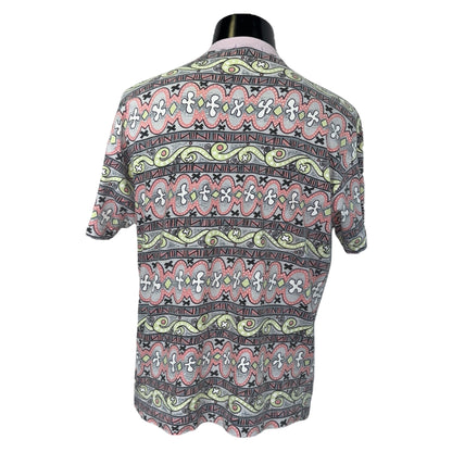 【STUSSY】ステューシー USA製 OLDSTUSSY 総柄 Tシャツ S