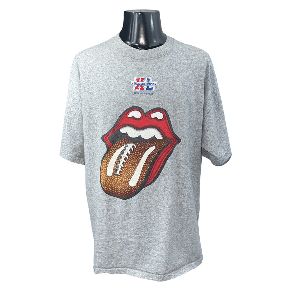 【ROLLING STONES】ローリングストーンズ NFL 2006 SUPER BOWL Tシャツ XL相当