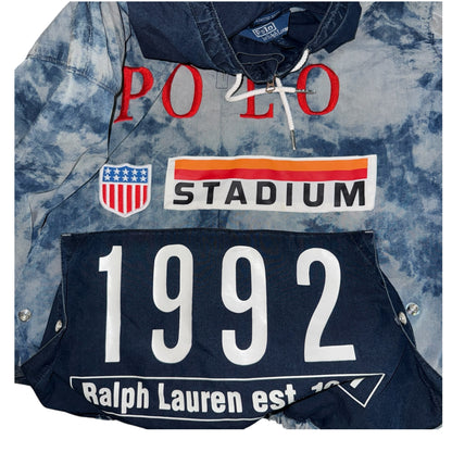 【POLO RALPH LAUREN】ポロラルフローレン "STADIUM 1992 " アノラックパーカー M