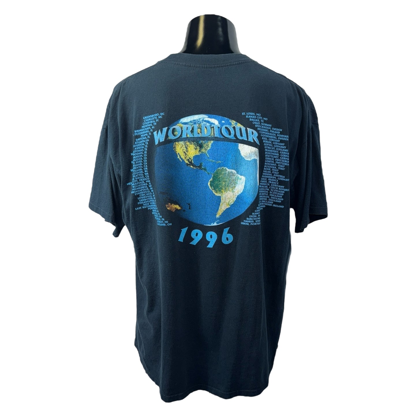 【AC/DC】エーシーディーシー BALLBREAKER WORLD TOUR 1996 Vintage Tシャツ XL
