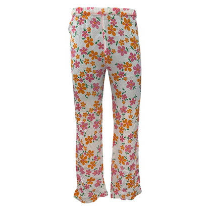[ERL] ERL Floral Print Crepe Trouser Pants