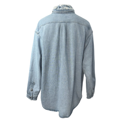[ERLxLevi's] ERL Levi's 23AW Overshirt Woven Denim Shirt (Size XL)