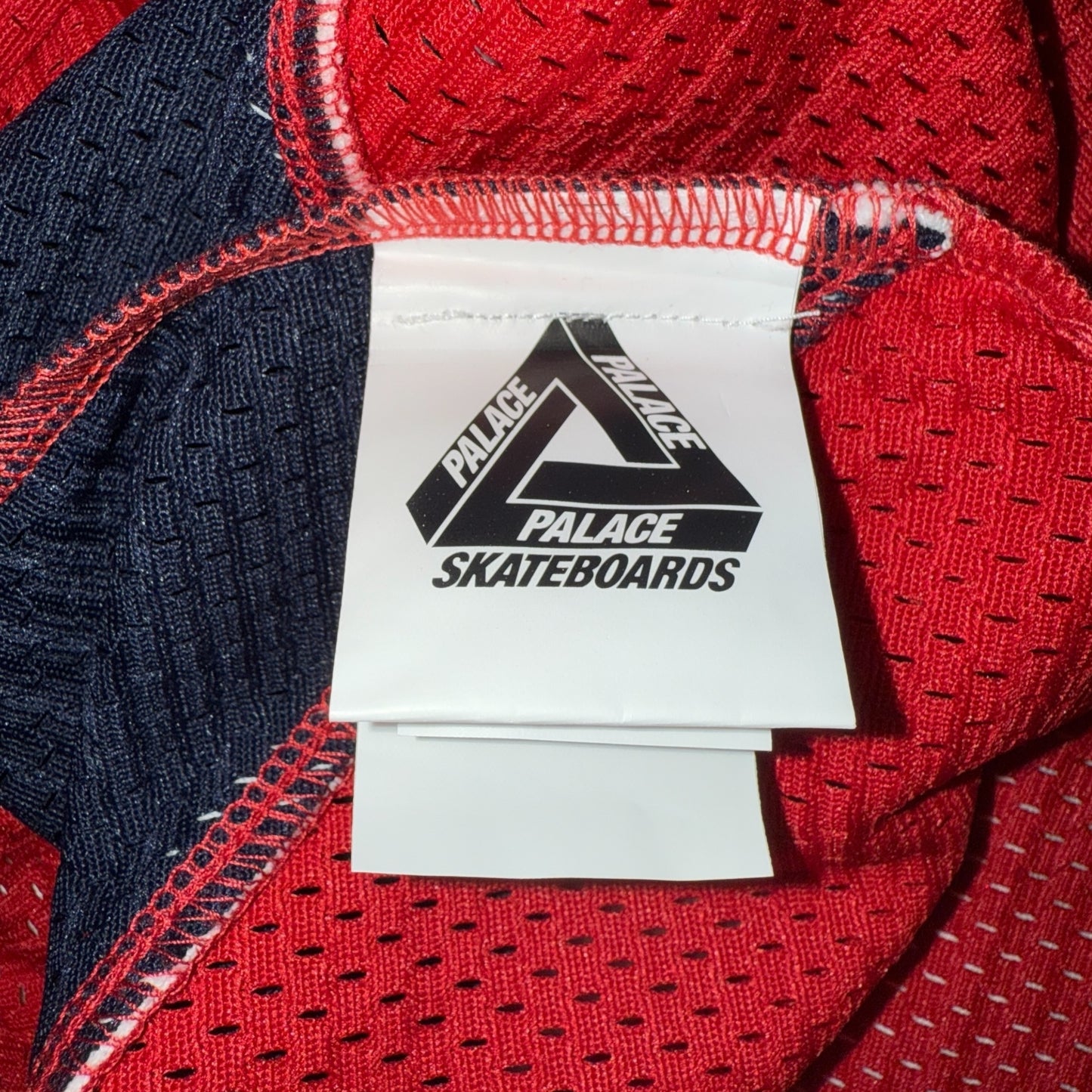 [PALACE] Palace "PALASONIC" Long Sleeve Mesh Shirt, Size M