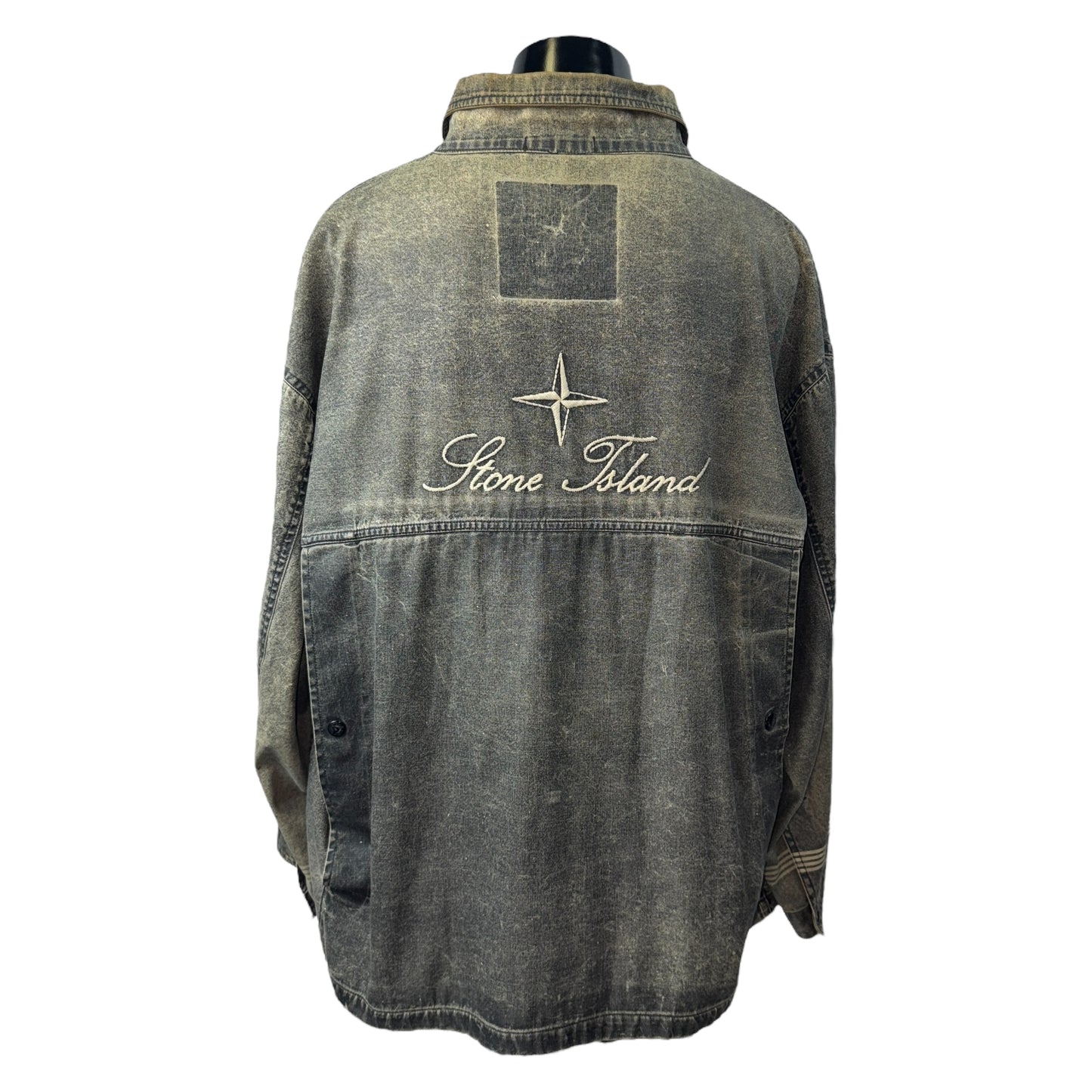 【STONE ISLAND】ストーンアイランド 80's Vintage セイルクロス カバーオール XL