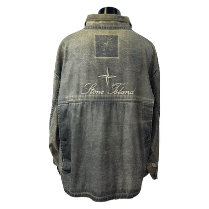 【STONE ISLAND】ストーンアイランド 80's Vintage セイルクロス カバーオール XL