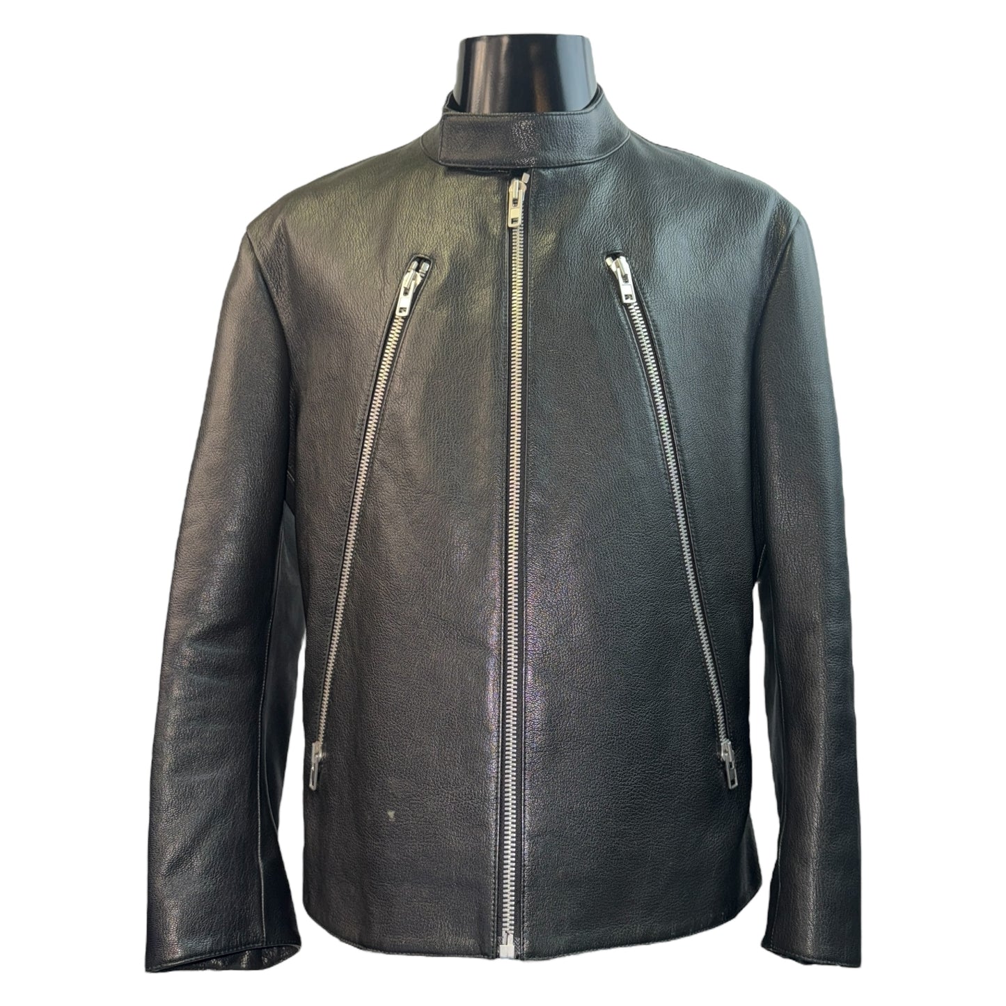 [MAISON MARGIELA] Maison Margiela 5-zip Leather Jacket 50