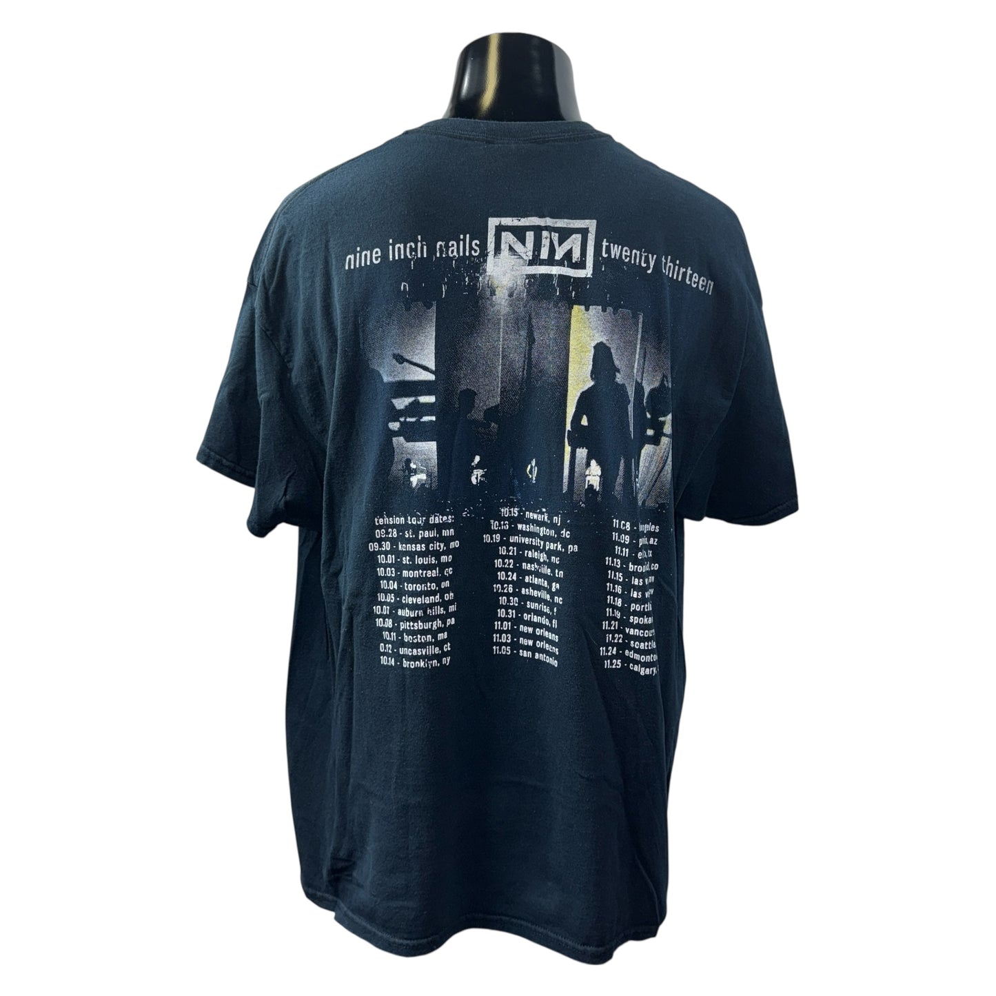 [NINE INCH NAILS] Nine Inch Nails GILDAN Tag T-shirt XL