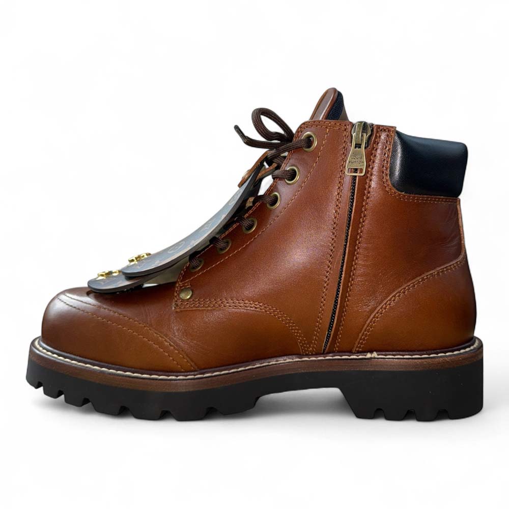 [LOUIS VITTON x NIGO] Louis Vuitton Oberkampf Line Ankle Boots UK7 1/2