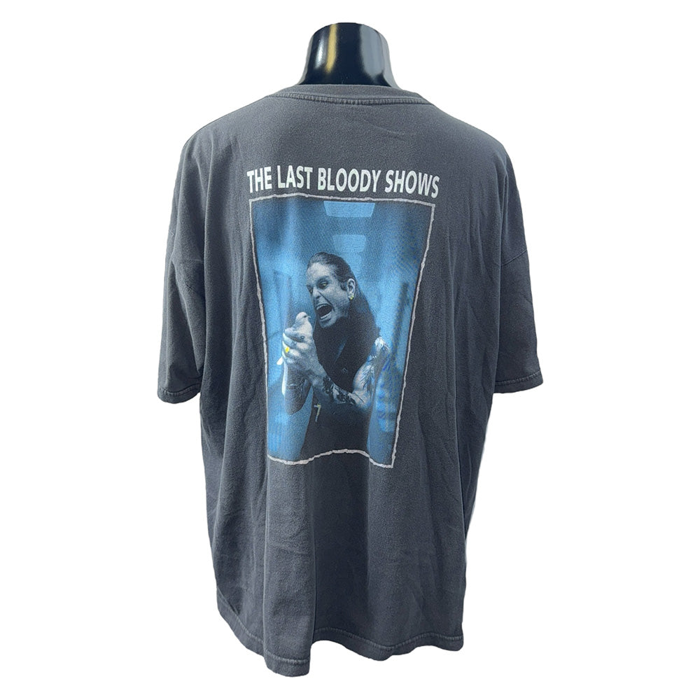 【Ozzy Osbourne】オジー・オズボーン The Last Bloody Shows VintageTシャツ XL