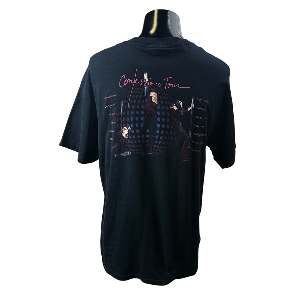 [MADONNA] Madonna "CONFESSIONS 2006 TOUR" T-shirt L
