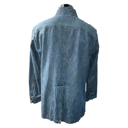 [BURBERRY] Burberry Nova Check Men's Denim Jacket