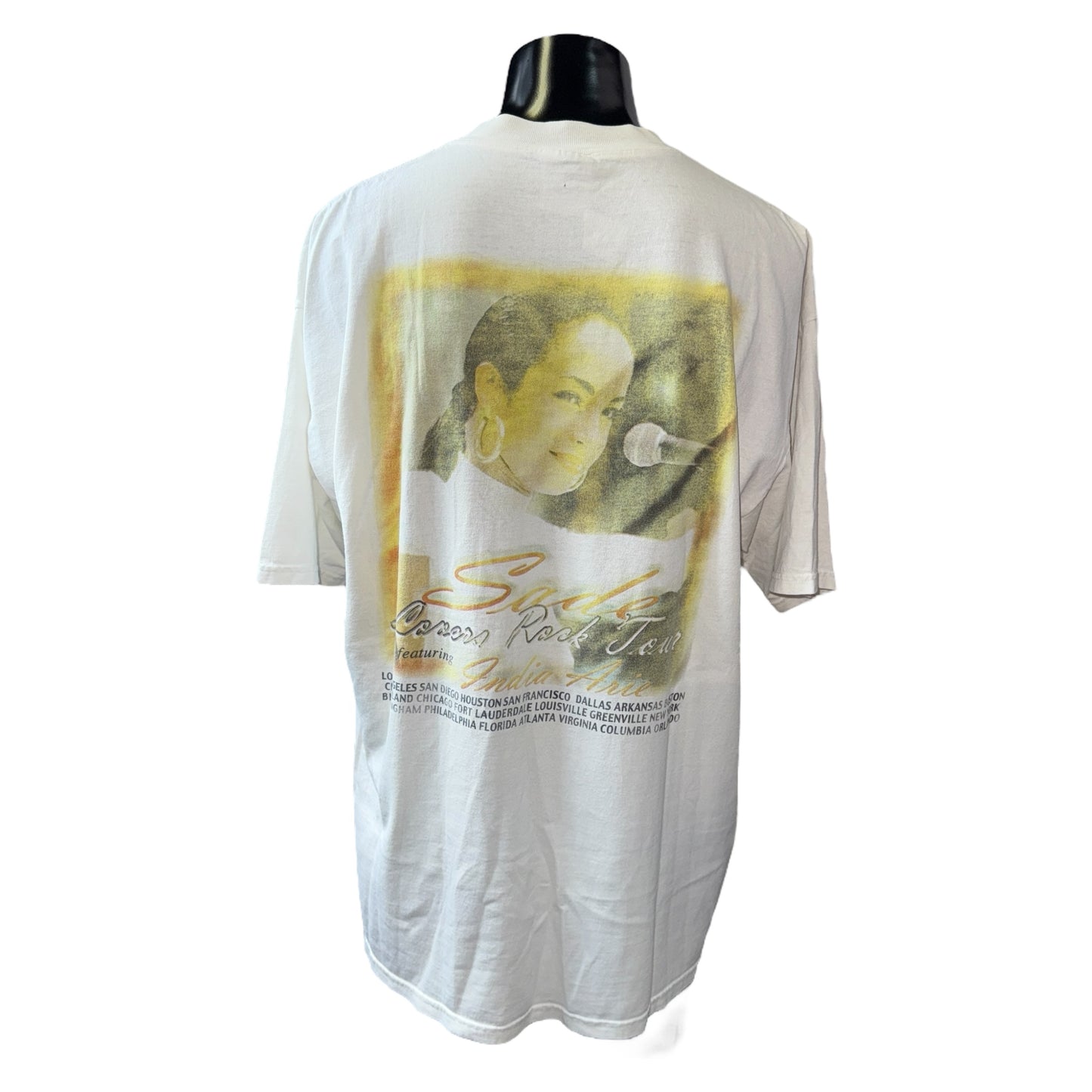 【SADE】シャーデー Lovers Rock Tour 2001 Tシャツ XL