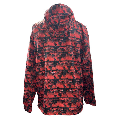 [SUPREME] Supreme 18SS World Famous Taped Hooded Nylon Jacket