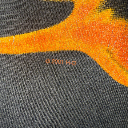 【HARLEY-DAVIDSON】ハーレーダビッドソン "WOLVERINE HARLEY-DAVIDSON" 2001年コピーライト USA製 Y2K Vintage Tシャツ