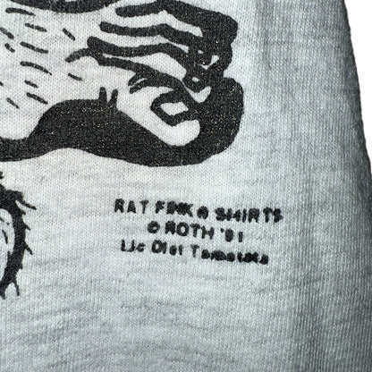 [RAT FINK] Rat Fink T-shirt Gray