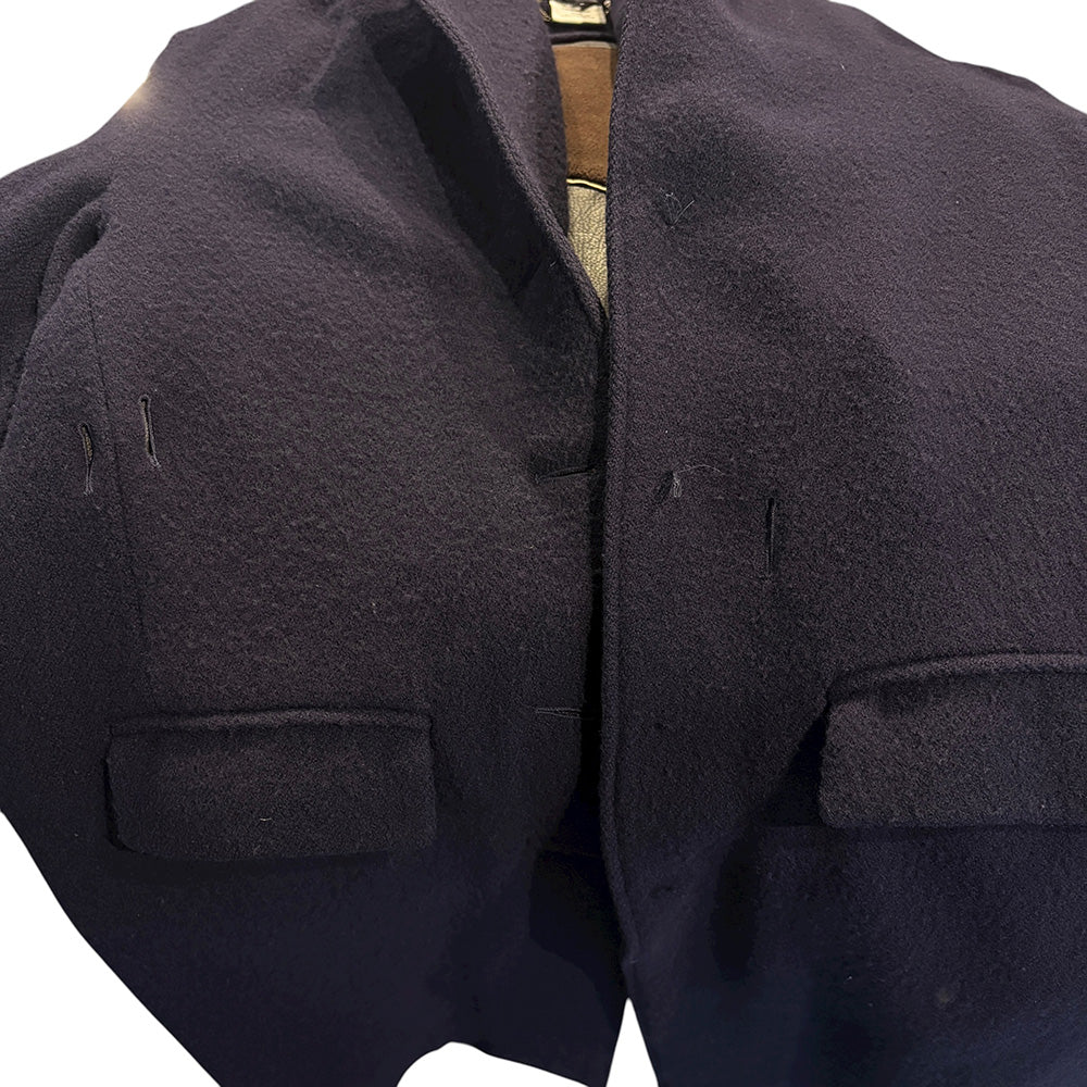 Vetements "VAGABOND TIE COAT" Oversized Wool Coat