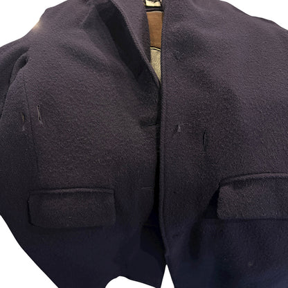 Vetements "VAGABOND TIE COAT" Oversized Wool Coat