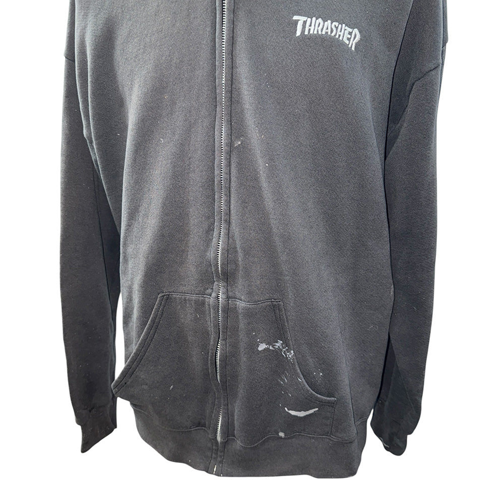 [THRASHER] Thrasher Zip-Up Hoodie