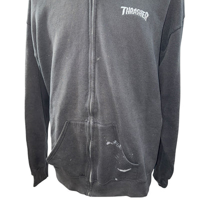 [THRASHER] Thrasher Zip-Up Hoodie
