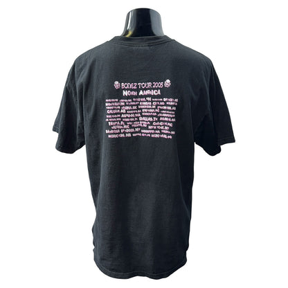【AVRIL LAVIGNE】アヴリル・ラヴィーン “Bonez Your 2005” North America ツアーTシャツ