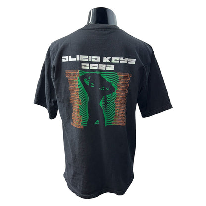 【ALICIA KEYS】アリシア・キーズ 2002年ツアーTシャツ