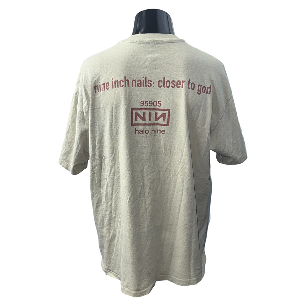 【NINE INCH NAILS】ナイン・インチ・ネイルズ Closer to God　90's Vintage Tシャツ