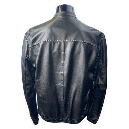 [FENDI] Fendi "BAG BUGS" Leather Jacket