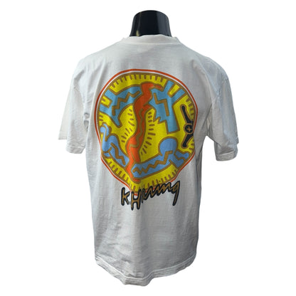 [KEITH HARING] Keith Haring Art Graphic T-shirt